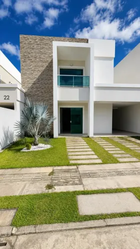 LOCAÇÃO CASA DUPLEX NO ARAÇAGY PRAIA CLUBE COM 3 SUITES