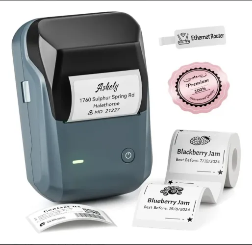 Impressora Térmica de Etiquetas Bluetooth Niimbot B1 Space Blue