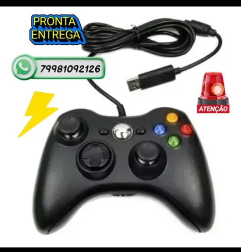 Controle Xbox , compativel com, computador e Android, pronta entrega