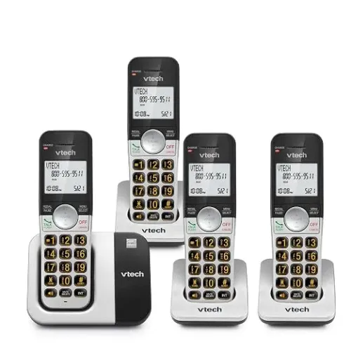 Telefone sem fio VTech VG231-4 com 4 aparelhos | Seminovo