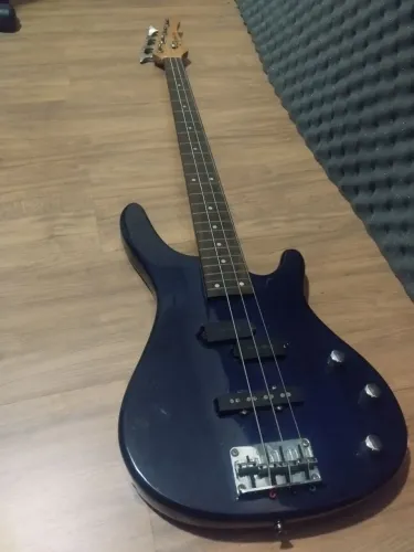 Contrabaixo Elétrico Austin Azul