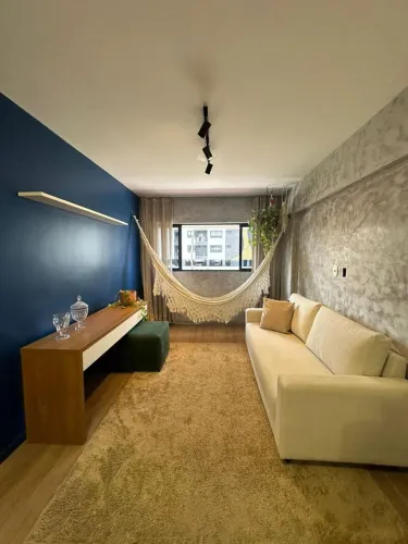Apartamento mobiliado e decorado no corredor Vera arruda há 200 metros da praia