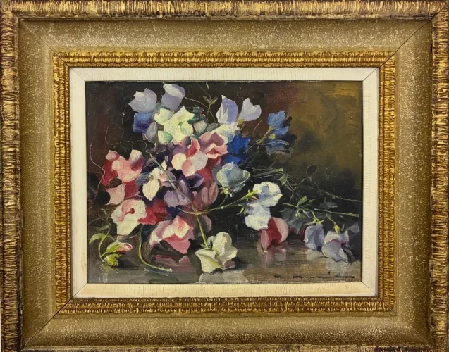 Quadro de Carlos Oswald maravilhoso com moldura 