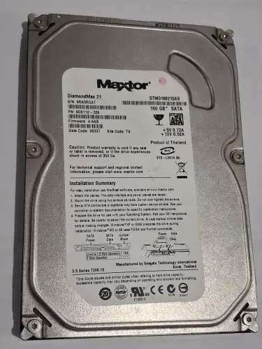 HD SATA MAXTOR 160GB