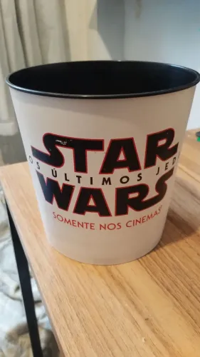 Balde pipoca star wars