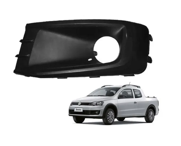 Grade Farol Milha Gol G6 Track Saveiro Trend G6 Com Furo valor unitário fdfdfd