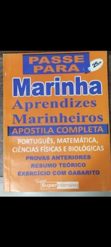 Livro preparatório EAM - Escola de Aprendizes Marinheiros