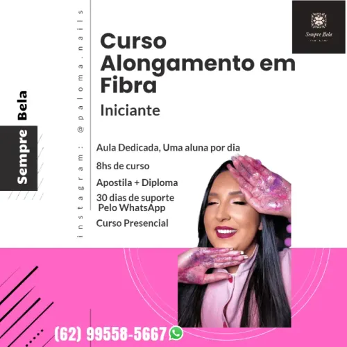Aprenda Alongamento em Fibra: Curso Presencial para Iniciantes - No Setor Garavelo