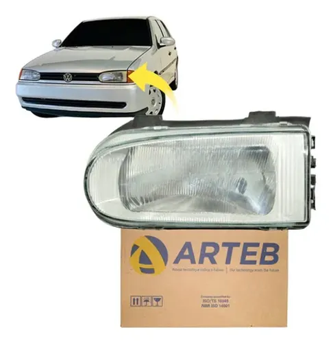 Farol Volkswagen Gol G2 1995 1996 1997 1998 1999 Le Arteb 