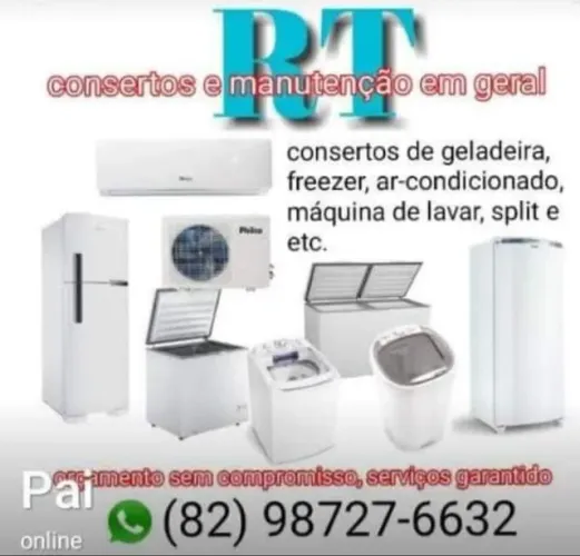 Concerta se geladeira máquina de lavar frizer ilha balcão etc