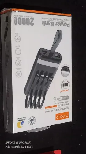 Carregador portátil na promoção