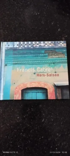 CD Livro Hors-Saison de Francis Cabrel