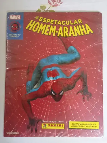 Livro Ilustrado Marvel do Homem Aranha lacrado