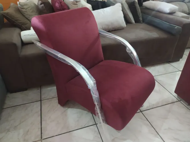 Poltrona alumínio