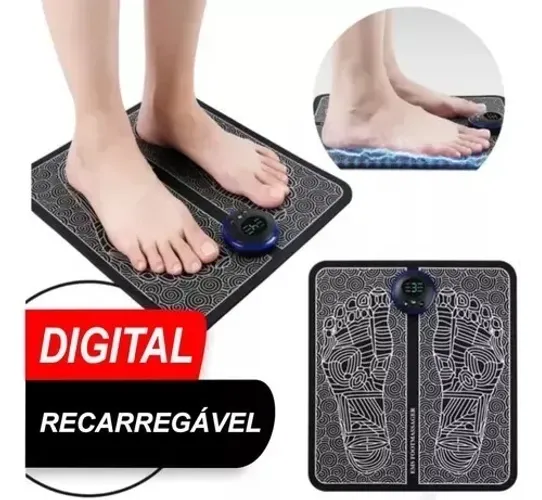 Massageador Tapete Pulso Elétrico Pés (Entregamos)