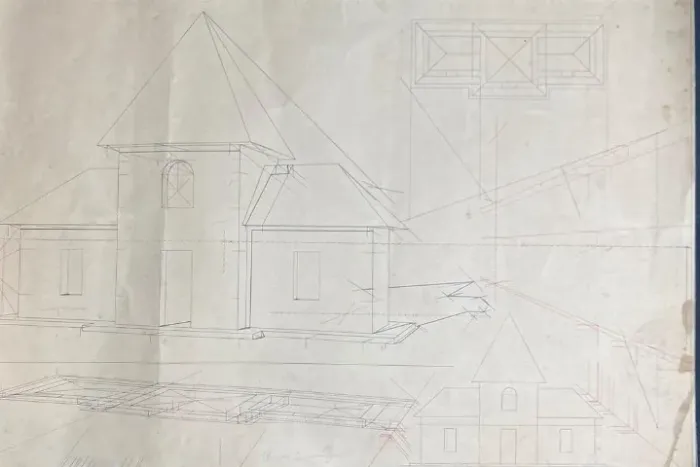 Oscar Niemeyer desenho / projeto 