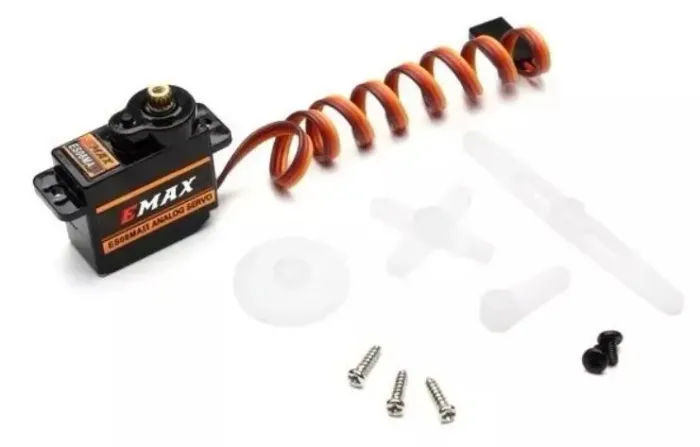 Servo Micro 12g Emax Es08ma Engrenagem De Metal + Acessórios Arduino Automação COD-AM318 
