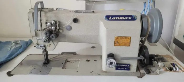 Pespontadeira 2 Agulhas Transporte Triplo Lanmax LM-20618-2