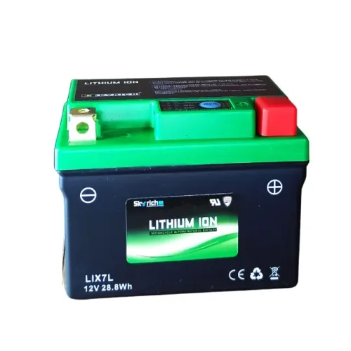Bateria de Lítio NX400 CBX250 Fazer Skyrich LIX7L YTX7L-BS 82305