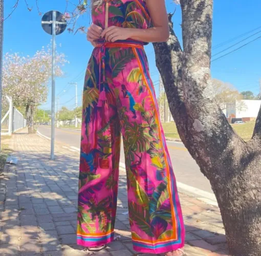 Calça Pantalona selva urbana farm