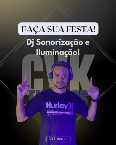 Sonorização Iluminação e DJ