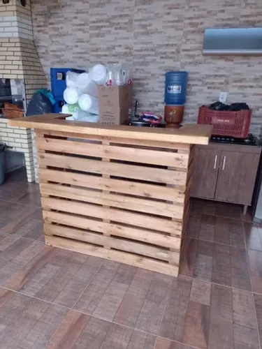 Balcao de paletes( feito por encomenda)