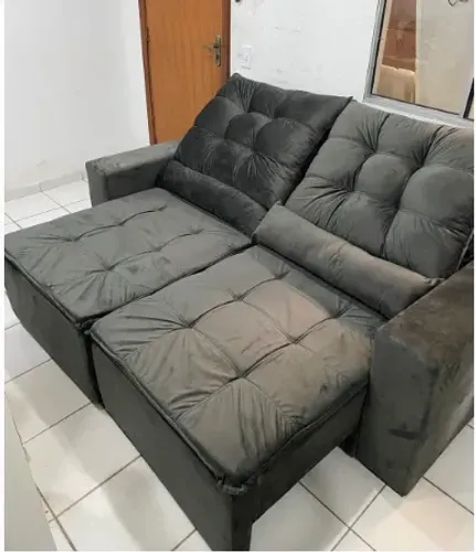 Sofá Debora 2,00m Com Pillowtop
