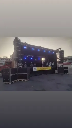 Som profissional para eventos