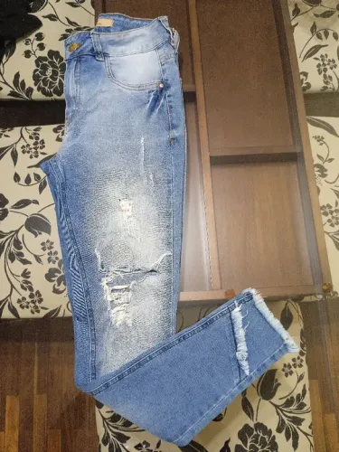 Tamanho 42 calça jeans feminina skinny 