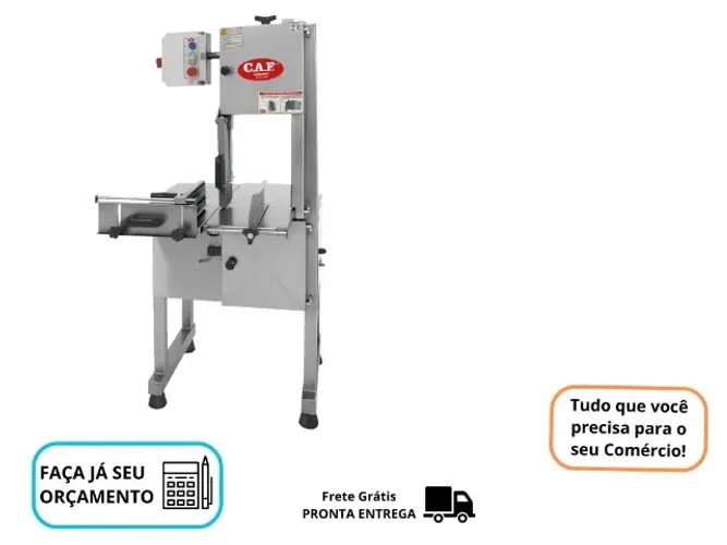 Serra Fita de Açougue CAF Nova Inox 220V