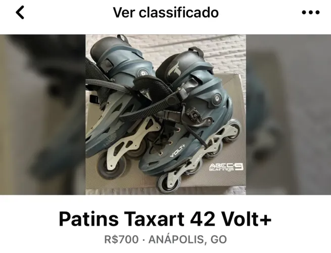 Patins Taxart 42 Volt+
