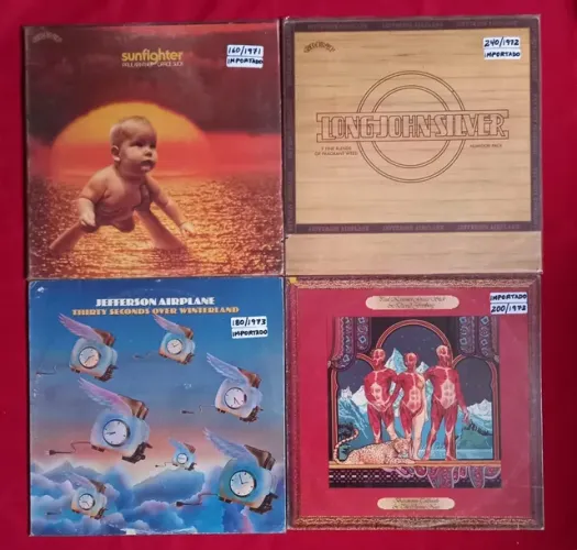 LP Vinil coleção Jefferson Airplane.