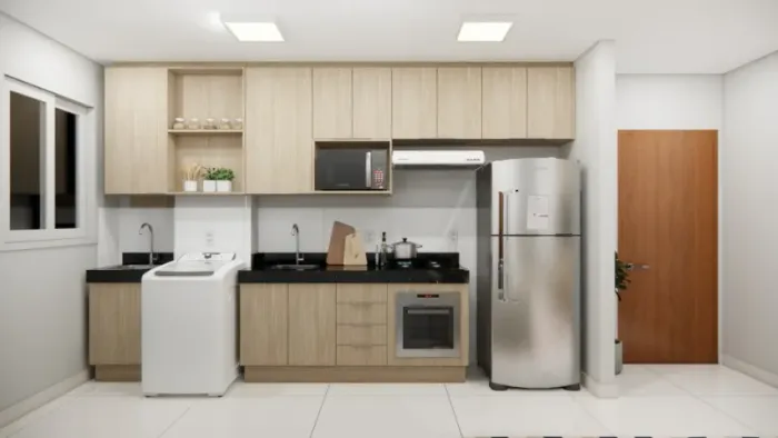 APTO EM LOCALIZAÇÃO PRIVILEGIADA AO LADO DO SHOP. CAPIM DOURADO, C MÓVEIS PLANEJADOS.