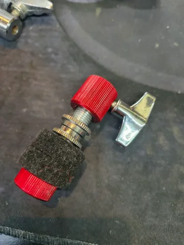 Presilha red hi hat chimbal vermelha cachimbo para máquina de chimbal.