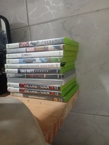 Jogos de xbox 360, vendo individualmente ou se comprar 4 faço promoção,mais informações pv