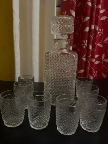 Conjunto de Cristal para Bebidas - Elegância e Sofisticação