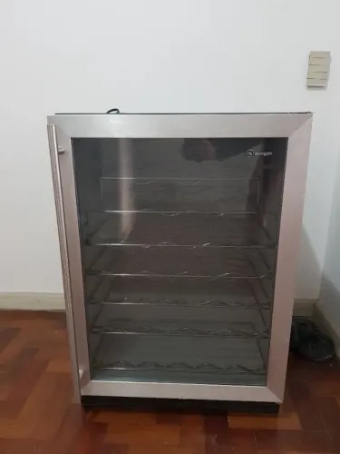 Adega GE Americana 24 Garrafas - Edição Limitada Inox Raridade Ideal para colecionadores