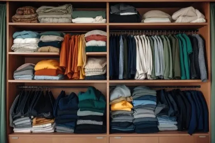 Arrumo seu closet em um dia.