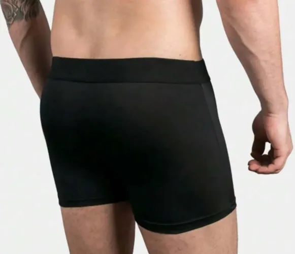 8 cuecas Boxer Preto - Novo