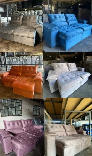 Sofás dois lugares a pronta entrega