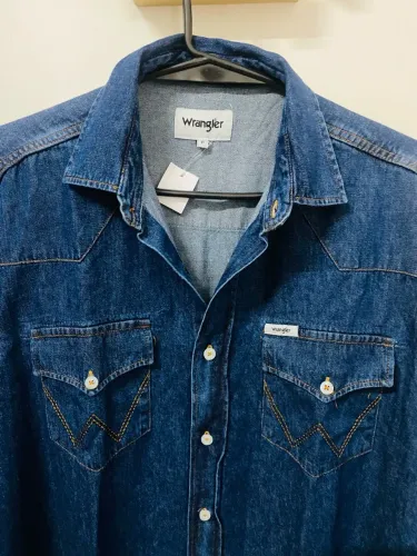 Camisa Jeans Wrangler M trucker