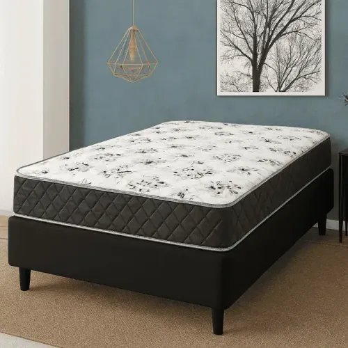 (FRETE GRÁTIS) Conjunto base e colchão D33 Solteiro