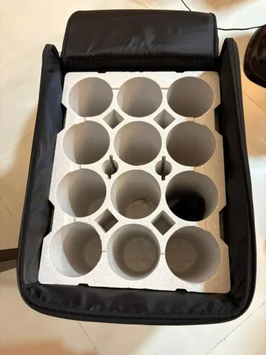 Mala Perbacco Wine Box para 12 garrafas de vinho