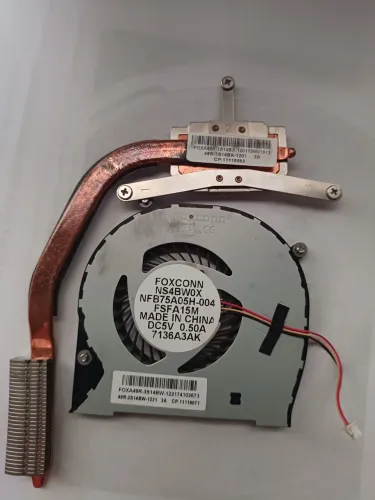 Cooler e Dissipador Notebook Foxconn NS4BW0X NFB75A05H-004 (CPU Fan + Heatsink)