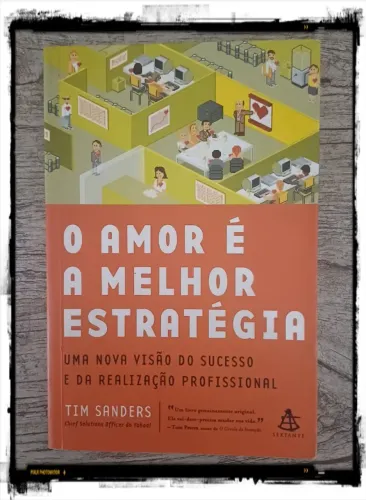 Livro físico: O amor é a melhor estratégia