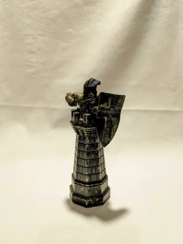Peça Xadrez de Bruxo Harry Potter - Torre Preta