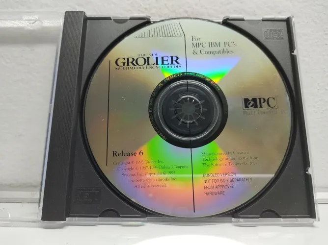 Enciclopédia Grolier - PC