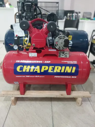 Compressor de Ar 110L Chiaperini Profissional 10 Pés 140psi(Loja)