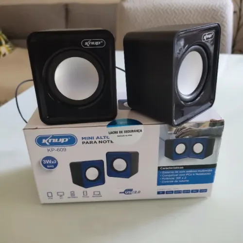 Caixa de som kp-609 Para Computador e Notebook