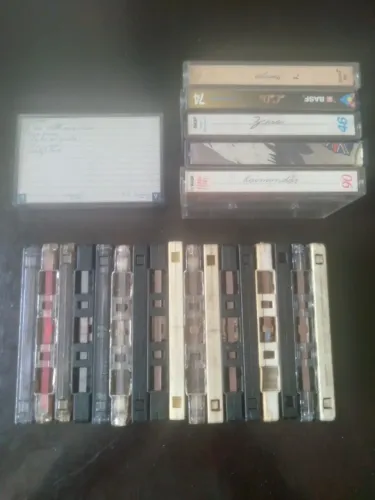 Pacote de Fitas Cassete Variadas